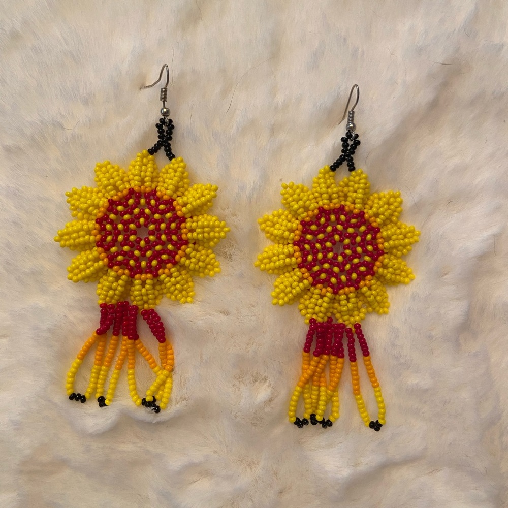 Sunflower Earrings